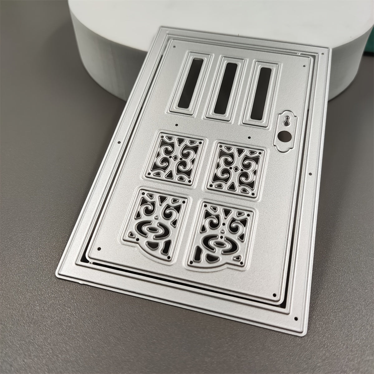 Retro Door Metal Cutting Dies for Scrapbooking Paper Craft