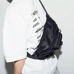 Men Street Multifunction Chest Bag Tactical Shoulder Bag