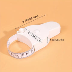 Flexible Fitness Ruler with Handle & Circumference Measuring