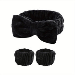 3Pcs Wrist Spa Washband Make Up Towel Band Wristband Scrunchies