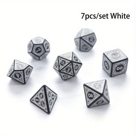 Antique Pattern Number Board Game Collection Dice