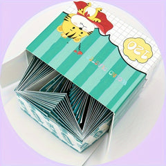 120 Mini Cartoon Vaccine Stickers