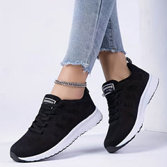 High Impact Weaving Sports Sneakers for Women