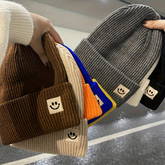 Winter Knitted Beanie Hat Ear Protection Warm Hat
