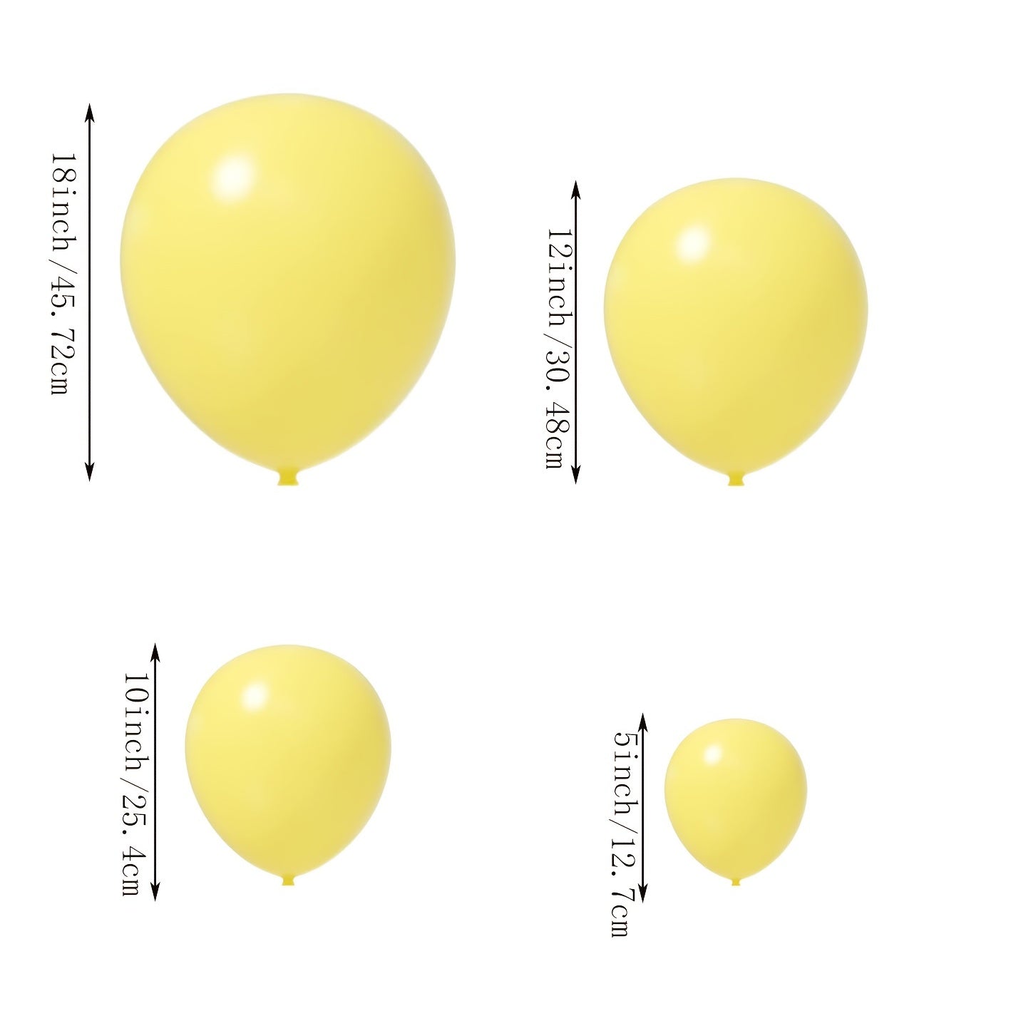 85pcs Balloons Garland Arch Kit Different Sizes Matte Latex Balloons Kit