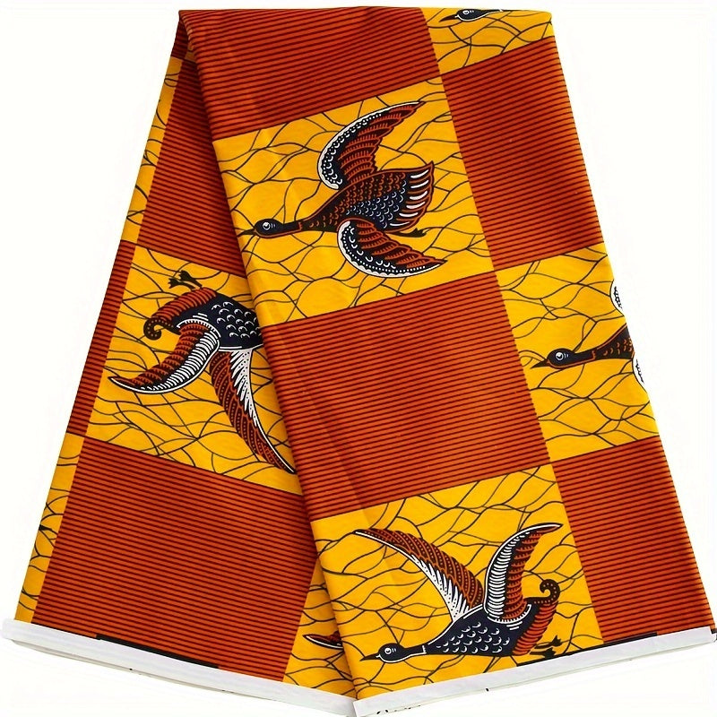 African Print Ankara Fabric 5 49m Polyester Wax Prints High Quality Fabrics