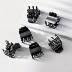 Mini Metallic Hair Claw Style Hair Claw For Side Hair Bang Braids