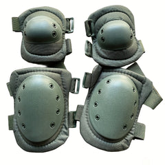 4pcs Tactical Knee & Elbow Pads for Airsoft Paintball Skate