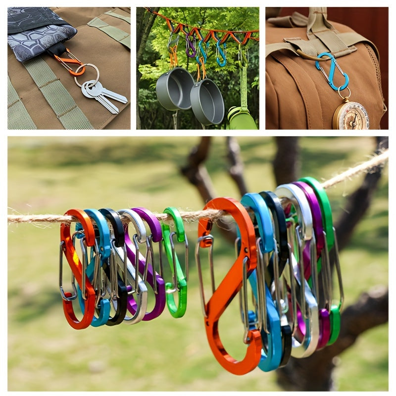 Alloy Spring Buckle Hook Keychain Metal Luggage Bag Accessory