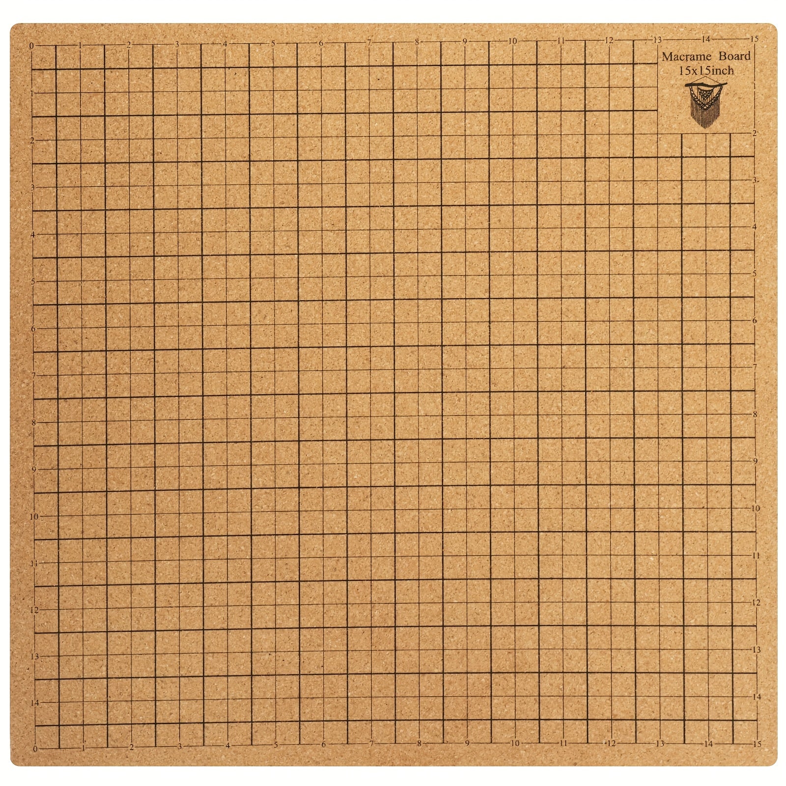 Macrame Board 38x38 Double Sided Portable Braiding Board