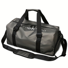 Travel Duffel Bag Dry Wet Separate Shoe Compartment Large Capacity Gym Crossbody