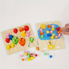 Wood Classification Battle Game Toy for Toddlers