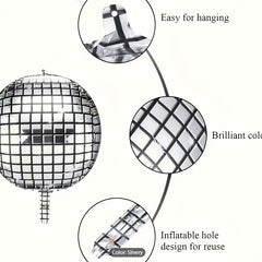 1pc Disco Aluminum Film Balloon for Party Decoration