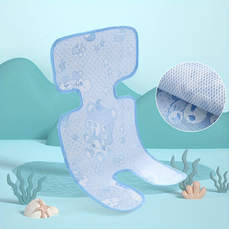 Summer Baby Stroller Mat Ice Silk Mat General Dining Chair Seat