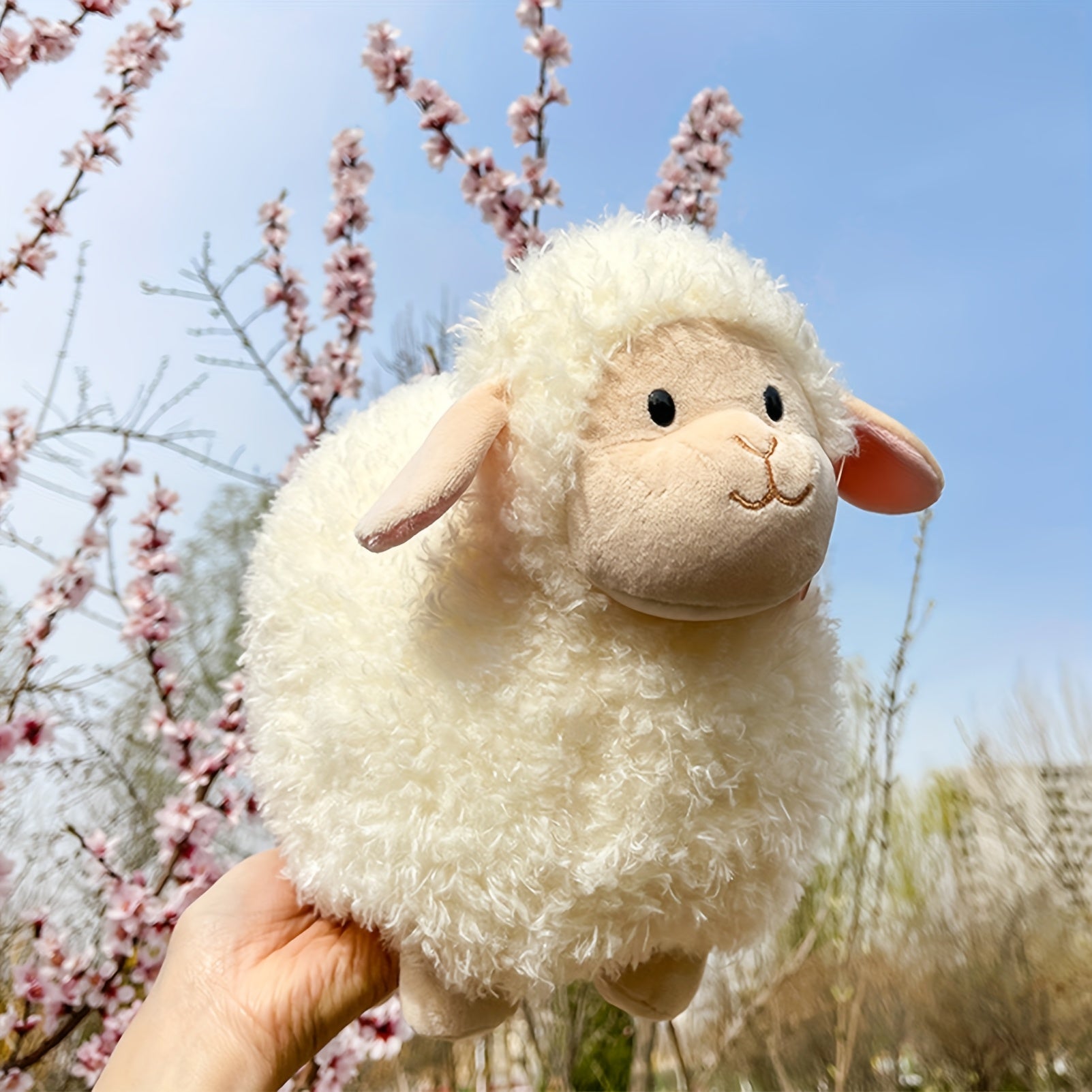 66in Sheep Alpaca Plush Toy Soft Stuffed Animal Doll for Kids