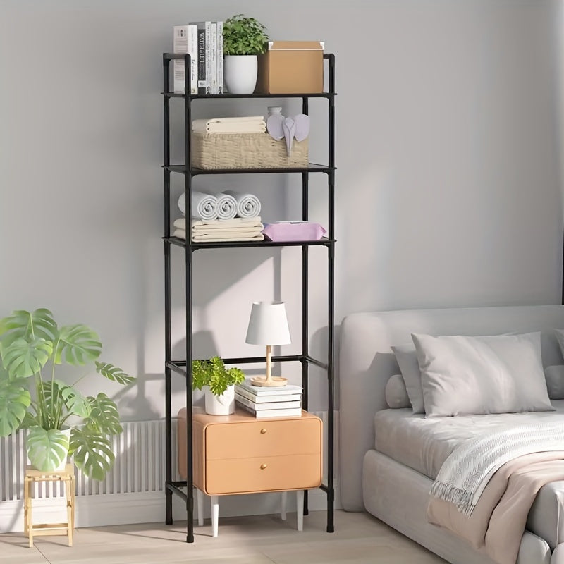 Multifunctional Storage Rack Metal Bathroom Storage Rack Balcony Plant Rack
