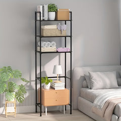 Multifunctional Storage Rack Metal Bathroom Storage Rack Balcony Plant Rack