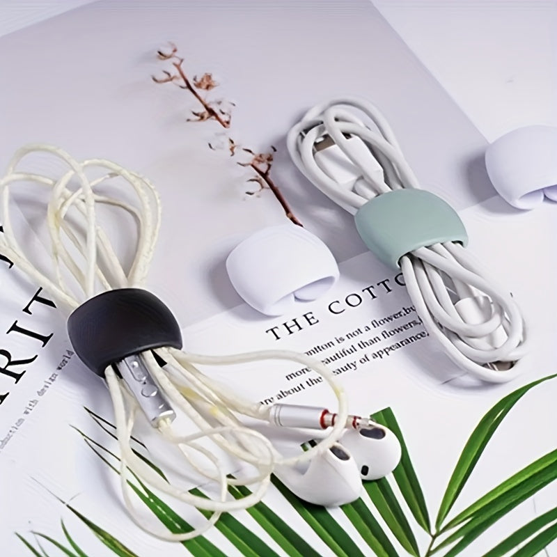 10pcs Travel Cable Organizers for Data and Earphone Cables