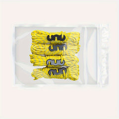 4pcs Reflective Camping Tent Guyline Rope with Tensioner