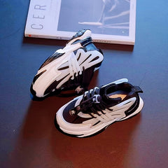 JIAGEYA Boy's Chunky Shoes for Kids Outdoor Activities