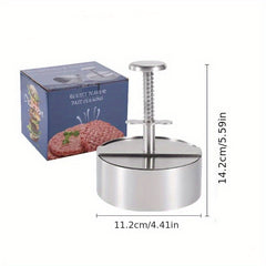 Stainless Steel Burger Patty Press Cheeseburger Press Hamburger Patty Maker Mold