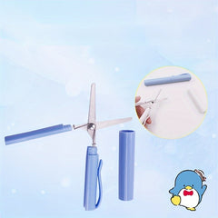 Mini Portable Folding Scissors for Office Home School Use