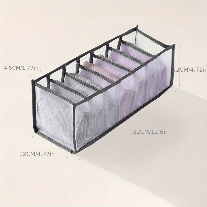 Leggings Drawer Storage Basket With Grids Durable Storage Box