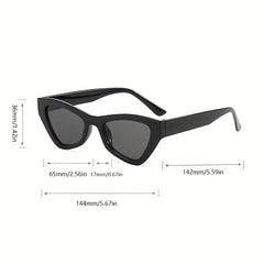 Y2K Cat Eye Sunglasses Vintage Jelly Shades UV400