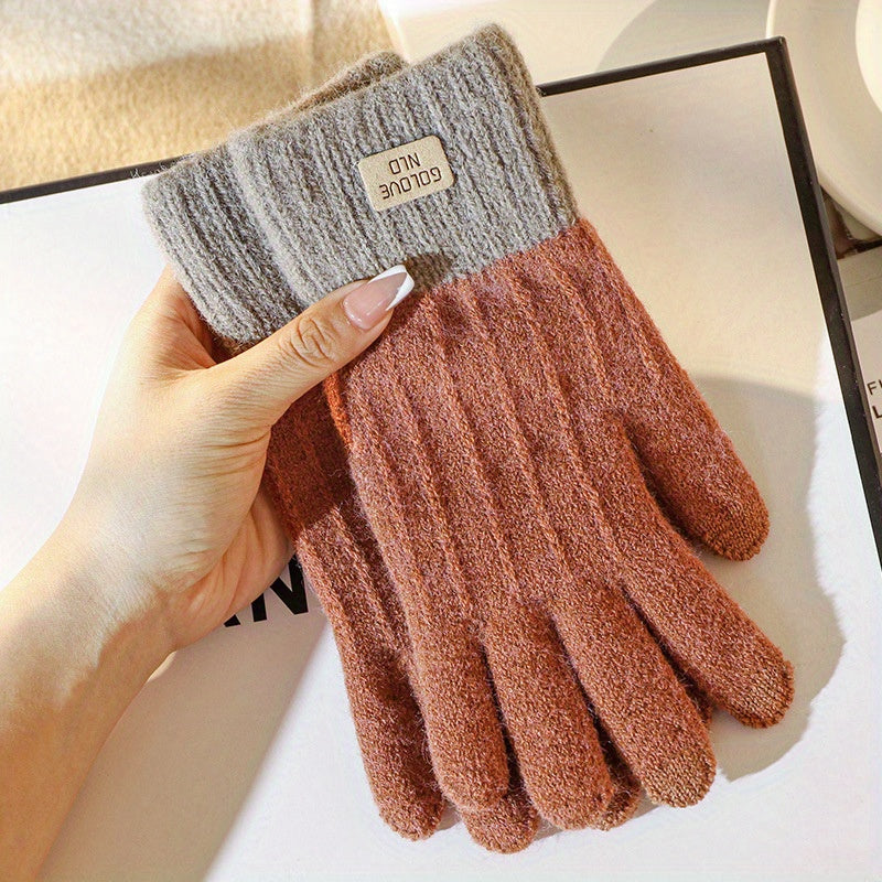 Winter Touch Screen Knitted Gloves for Women and Men