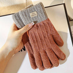 Winter Touch Screen Knitted Gloves for Women and Men