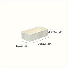 Light Storage Tray Desk Office Debris Storage Box Divided Drawer Storage Tra