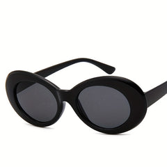 Y2K Oval Sunglasses Women Men Beach Party Club UV400