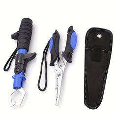 ATISEN Stainless Steel Fishing Pliers with Cover Portable Fish Controller