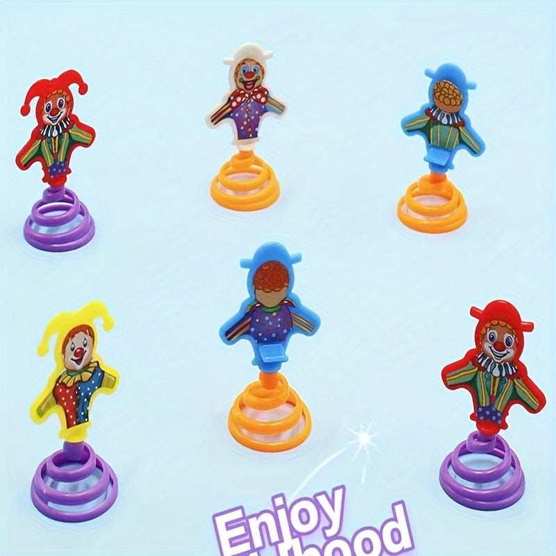 Assembly Spring Toy Trick Funny Creative Strange Toy Bounce Elf