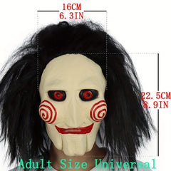 Scary Saw Mask Cosplay Halloween Party Costume Props
