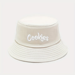 COOKIES Bucket Hat Outdoor Sun Cap Packable Travel Beach Hat