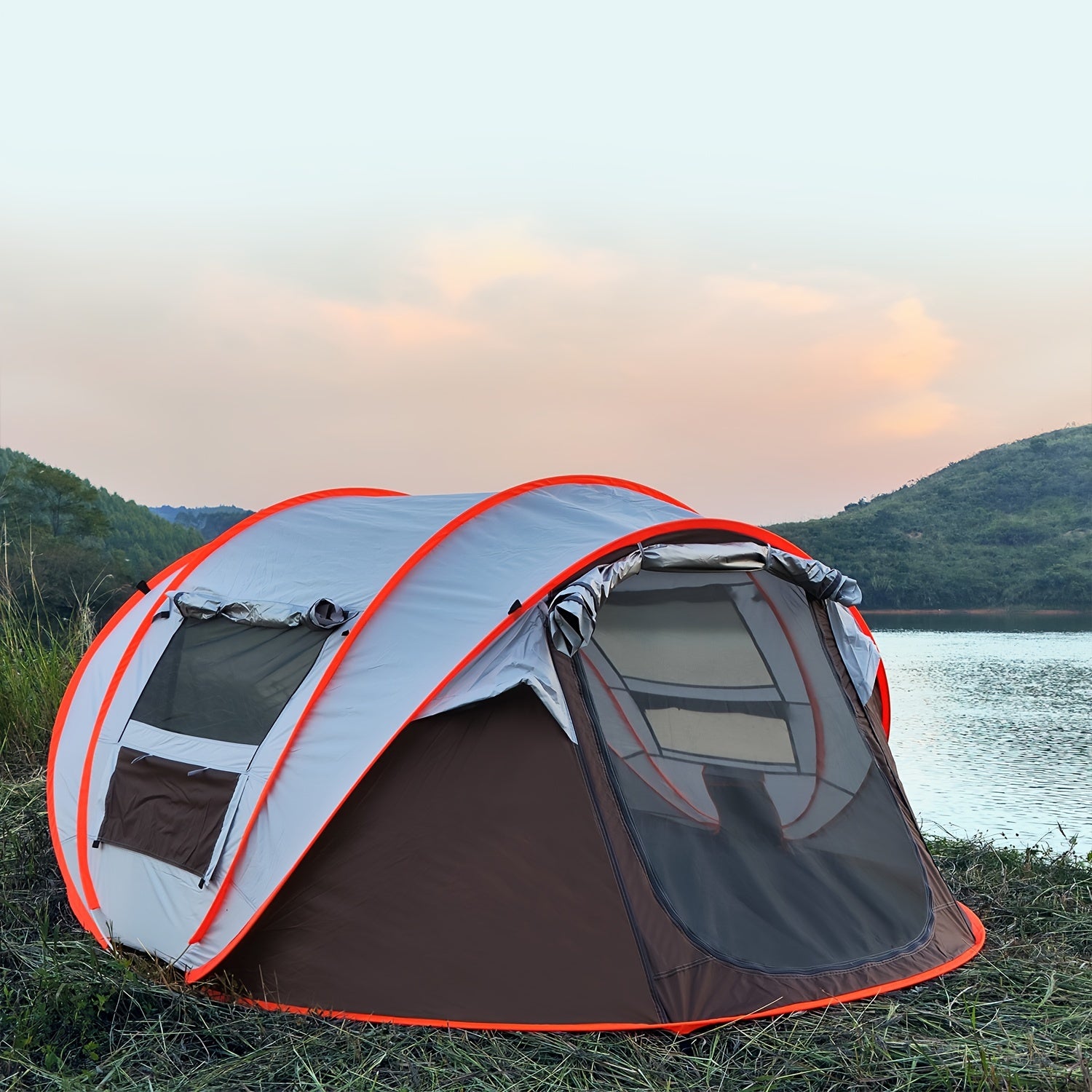 Portable Waterproof Sunscreen Tent for Travel Hiking