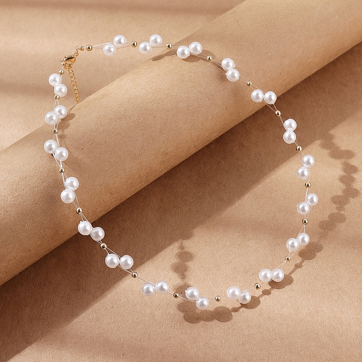 Vintage Pearl Necklace Stylish Necklace Women's Jewelry