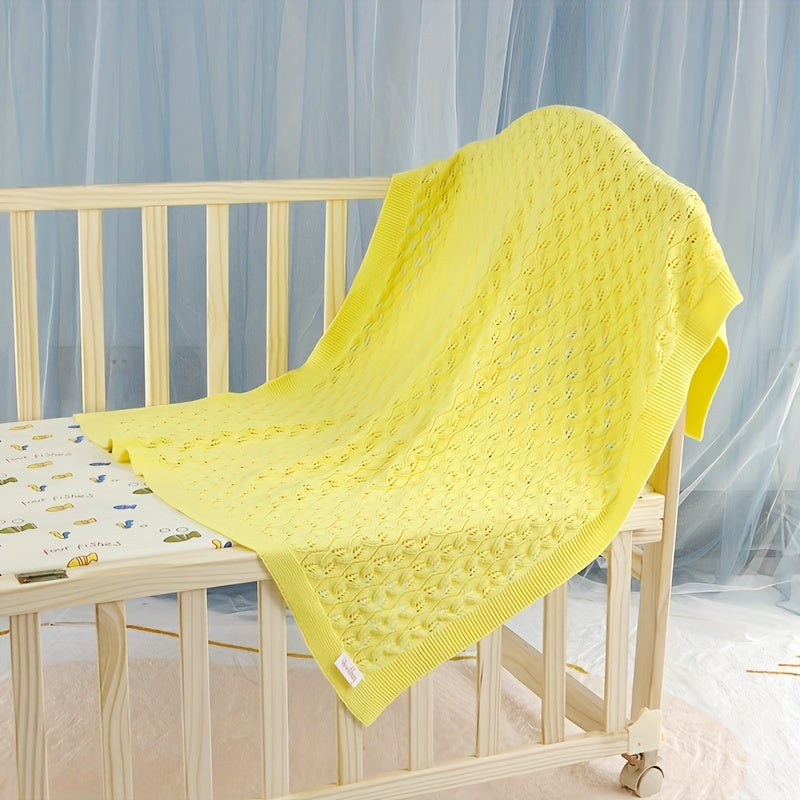 Soft Knitted Baby Blanket for Bed Sofa Camping