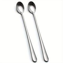 Long Handle Spoon Coffee Stirrers Ice Tea Spoon 18 10 Stainless Steel