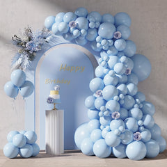 87pcs Pastel Balloons Different Sizes for Garland Arch Latex Balloons