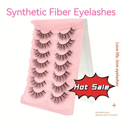 7 Pairs Thick Fluffy 3D False Eyelashes