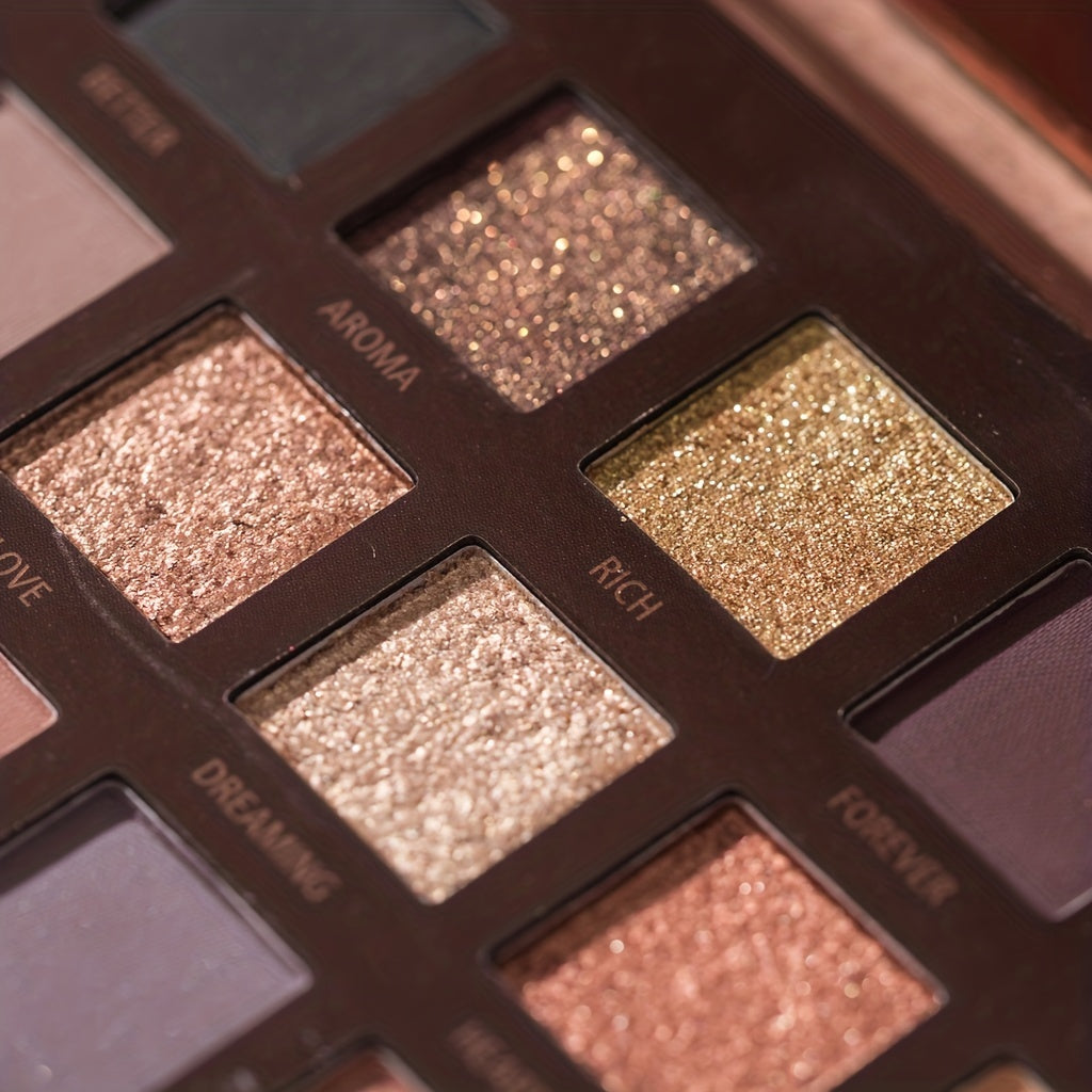 18 Colors Glitter Matte Eyeshadow Palette