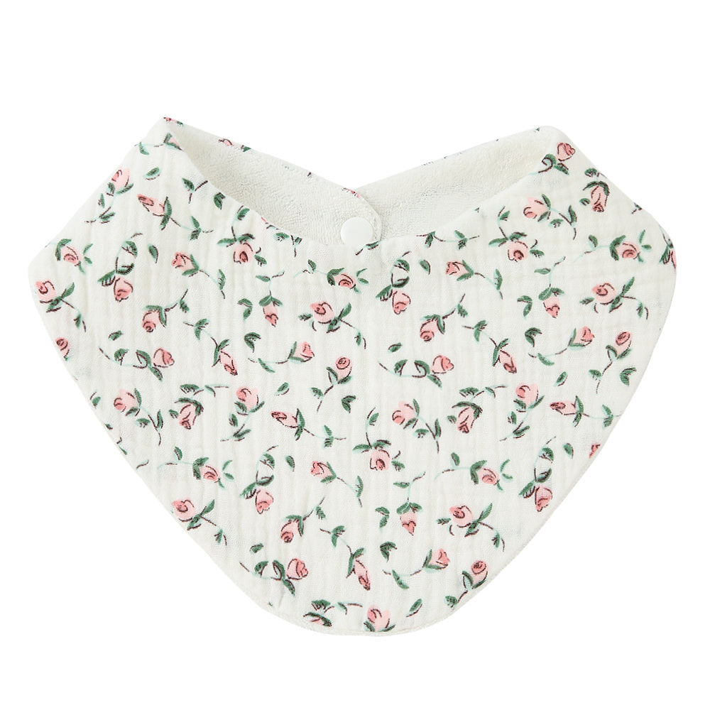 Baby Burp Cloth Towel Double Side Cotton Printed Bib