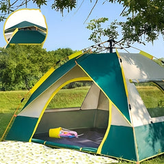 Quick Opening UV Protection Camping Tent For 2-4 People