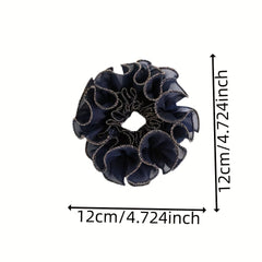 Solid Mesh Hair Rope Ponytail Holder Hair Accessories For Women