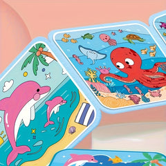 Magic Water Drawing Book for Kids Creative Doodle Paint Toy