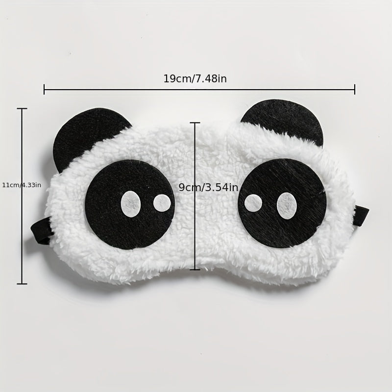 Plush Panda Sleep Mask for Restful Sleep