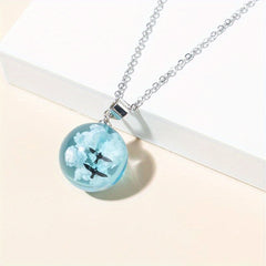 Glass Ball Earrings For Women's Unique Style