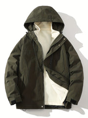 Women's 2-in-1 Fleece Lined Hooded Jacket
